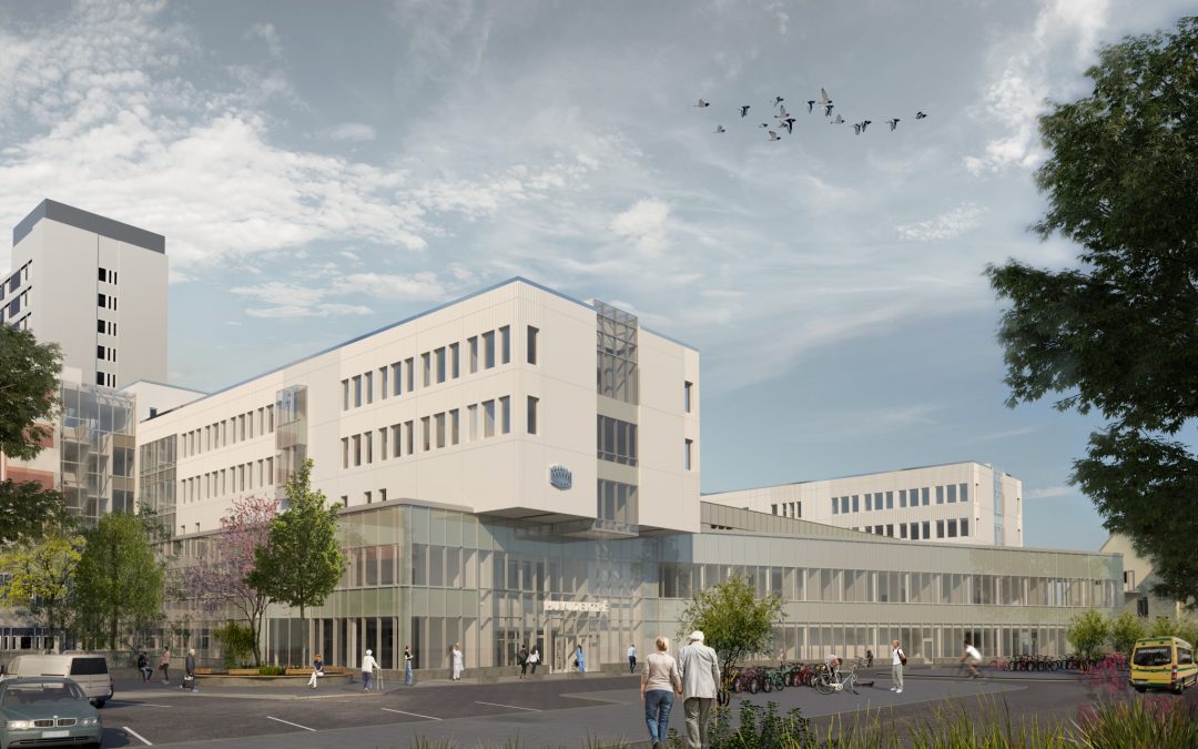 Byggstart för ny vårdbyggnad vid Mälarsjukhuset