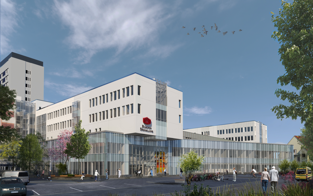 Mälarsjukhuset lyfts fram under Forum Vårdbyggnad