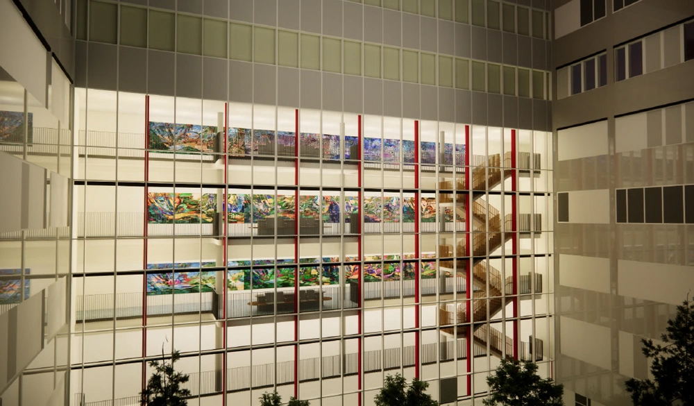 Carlstedt Arkitekter bidrar till konstgestaltning i nya akutsjukhuset i Västerås